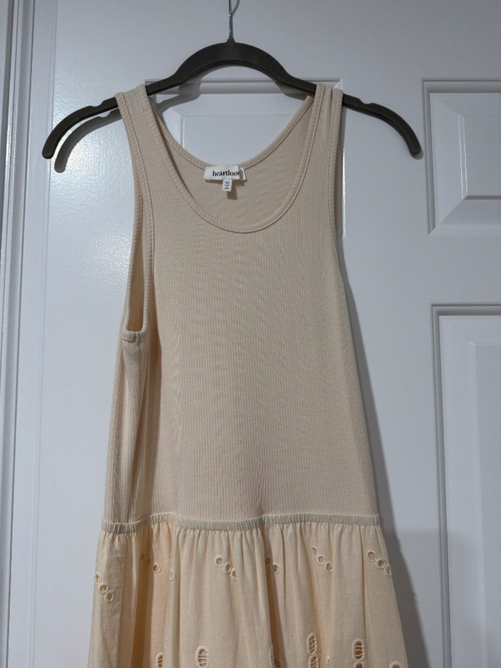 Heart loom eyelet Tank Dress - Picture 2 of 2